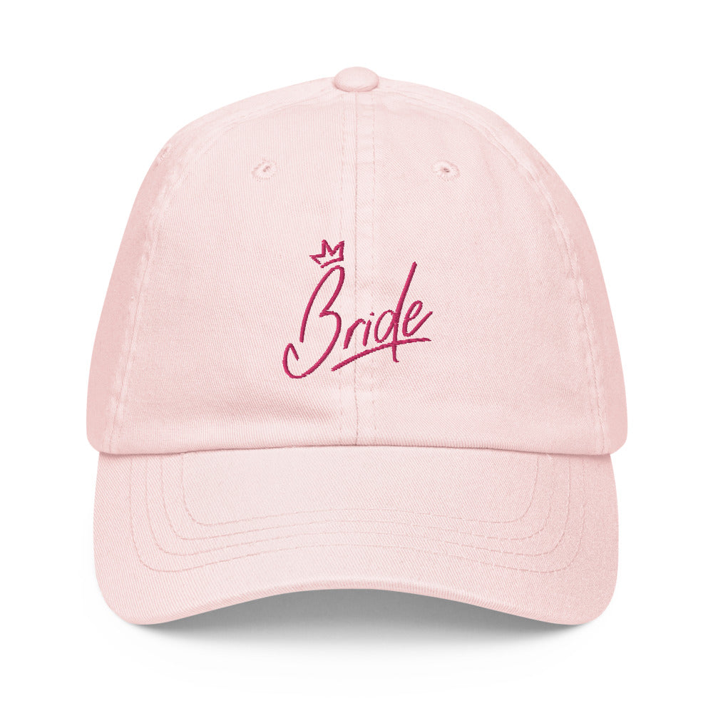 casquette femme de baseball tendance pastel rose