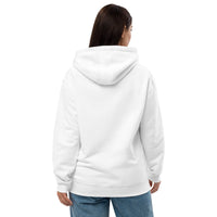 Pull à capuche femme brodé - "Biche"