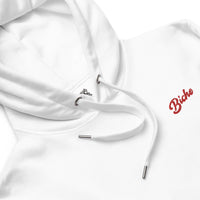 Pull à capuche femme brodé - "Biche"