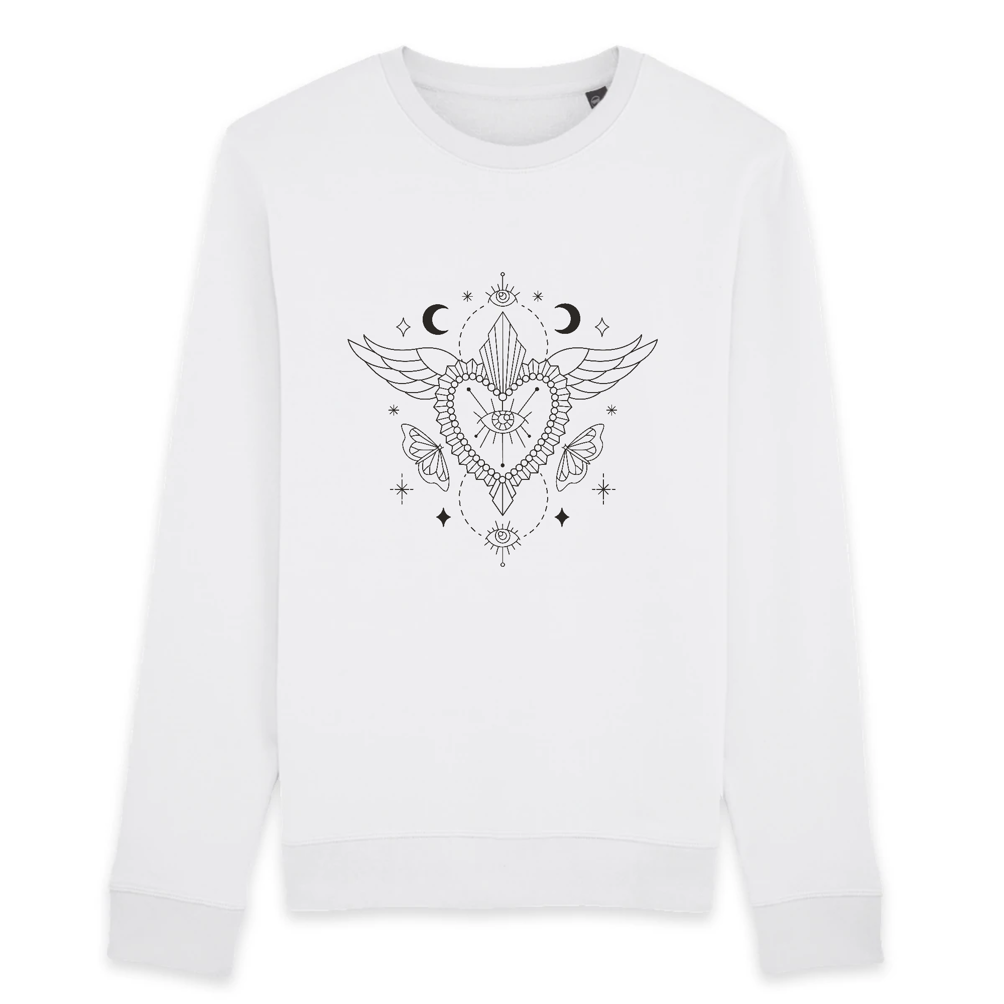 pull femme blanc style boho