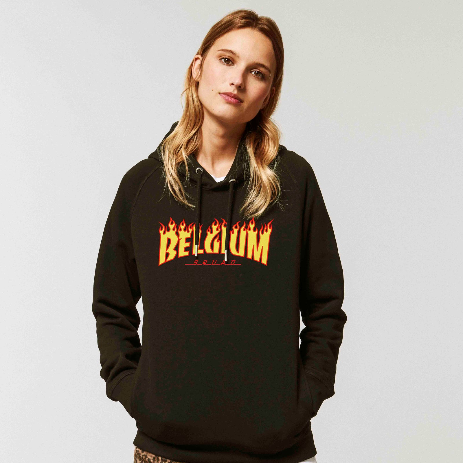 Pull à capuche - BELGIUM SQUAD (Poche Latérales)