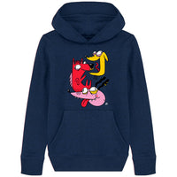 Pull à capuche enfant - CRAZY DOGS