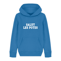Pull à capuche enfant - "SALUT LES POTES"