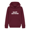 Pull à capuche enfant - "SALUT LES POTES"