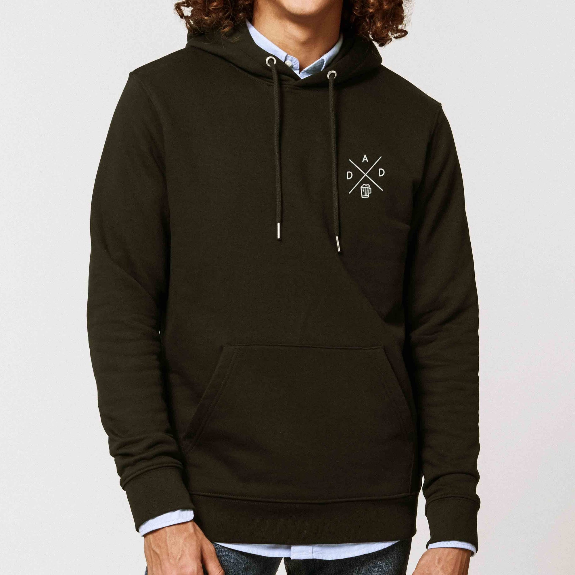 Pull à capuche imprimé - "DAD"