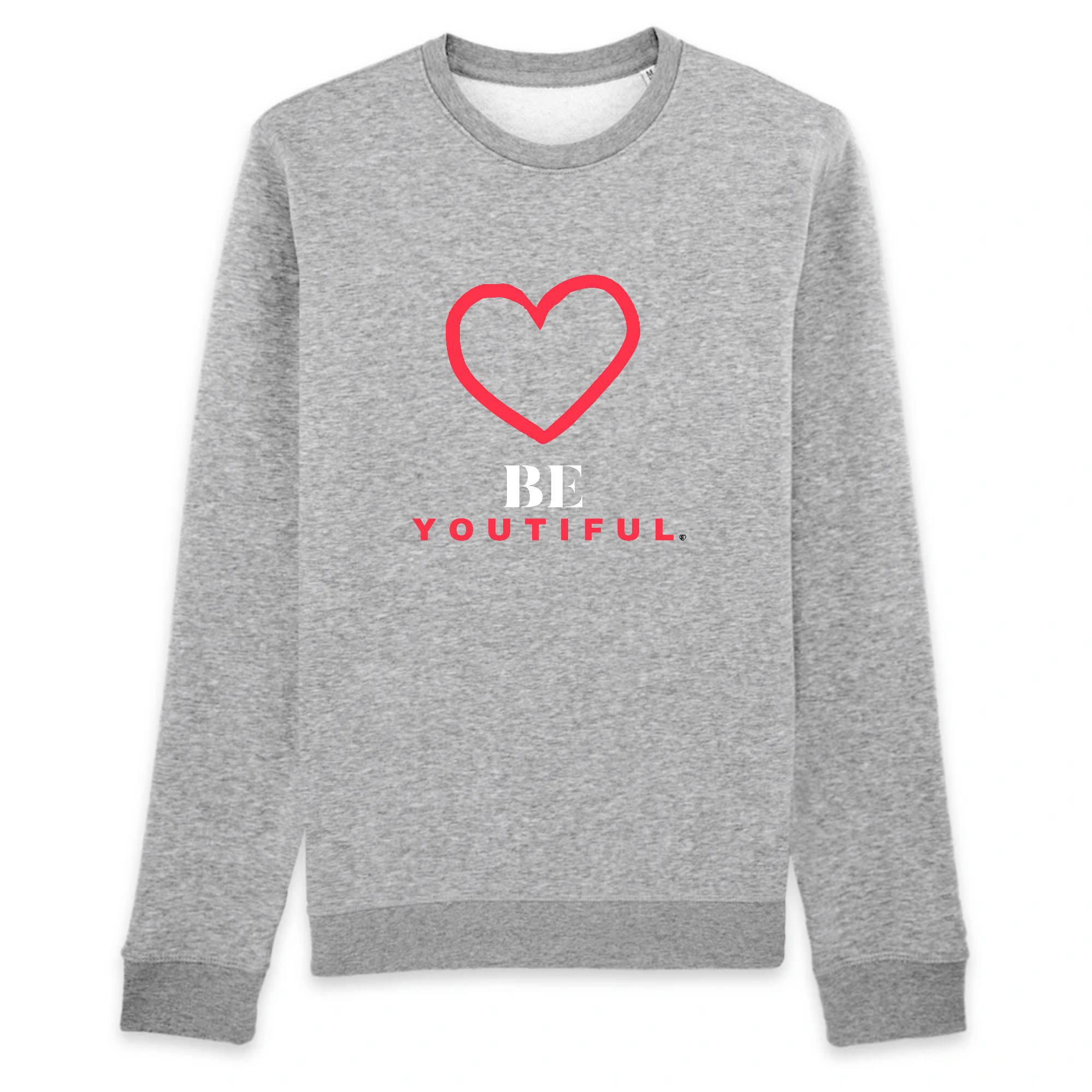 pull femme gris  beautiful soyez belles cadeau saint valentin
