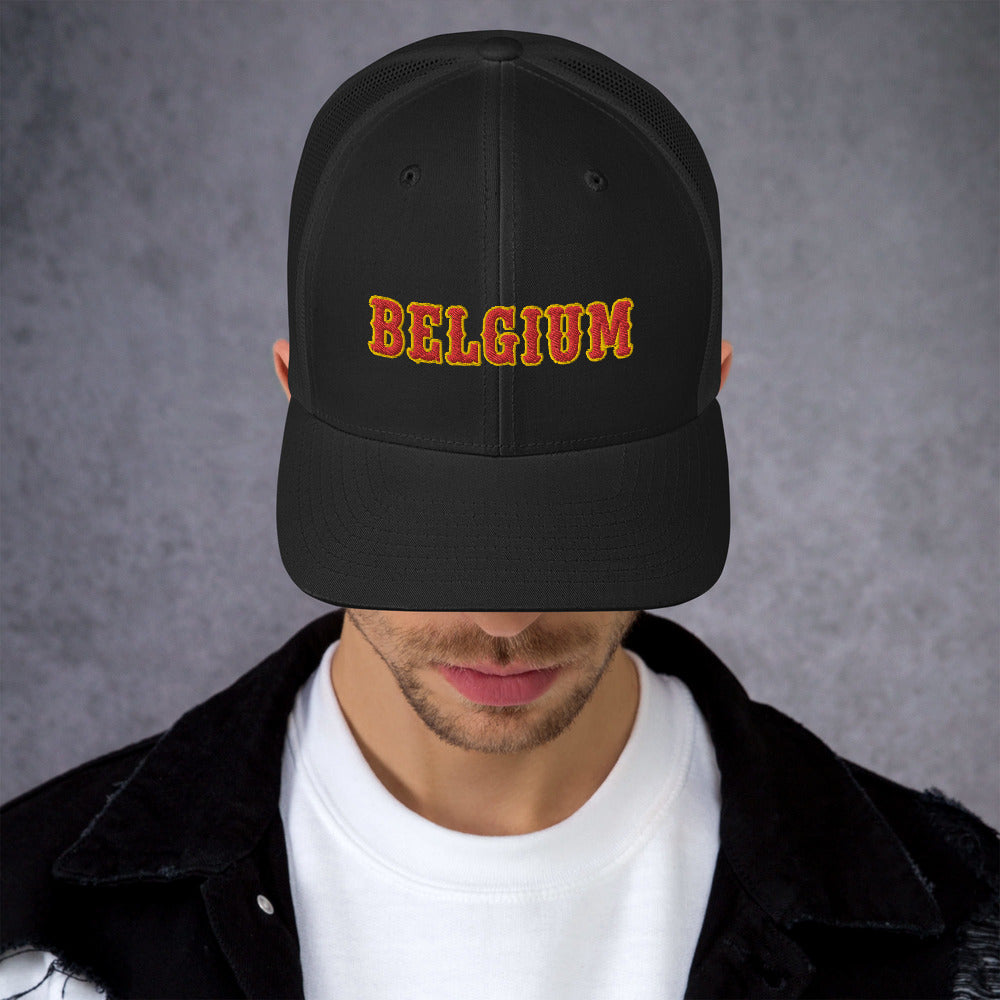 Casquette BELGIUM style Trucker