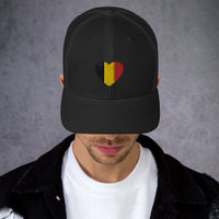 Casquette Femme Belge Trucker – Cœur Belge