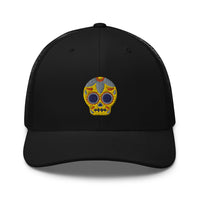 Casquette Trucker - Tête de mort mexicaine