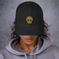 Casquette Trucker - Tête de mort mexicaine