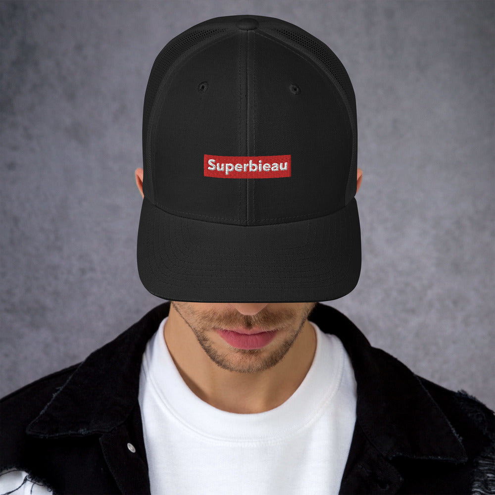 Casquette trucker - "SUPERBIEAU"