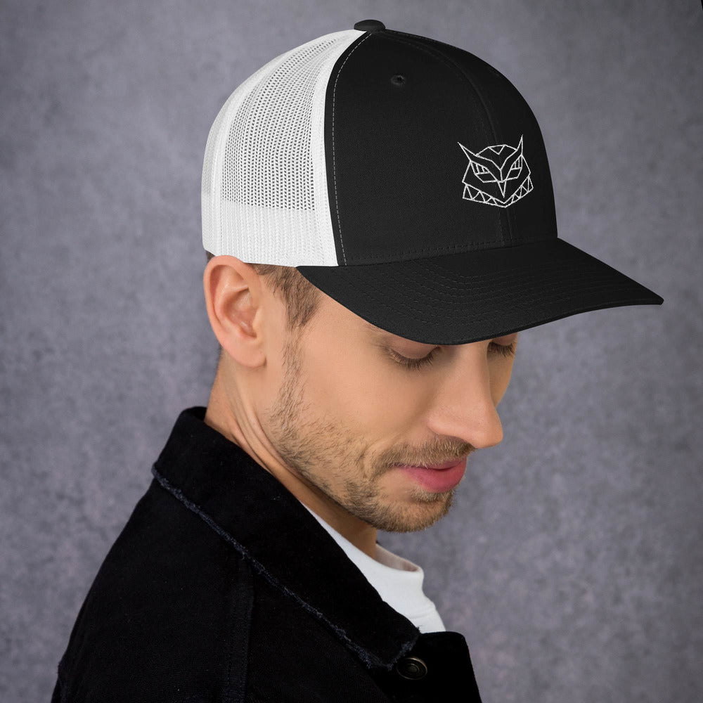 Casquette Trucker - HIBOUX ORIGAMI