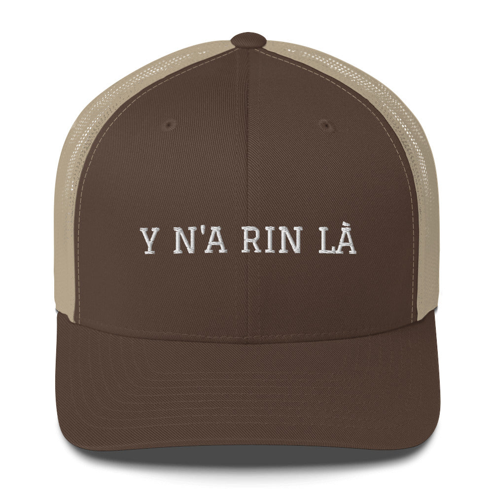 Casquette tournaisienne - "Y N'A RIN LÀ"