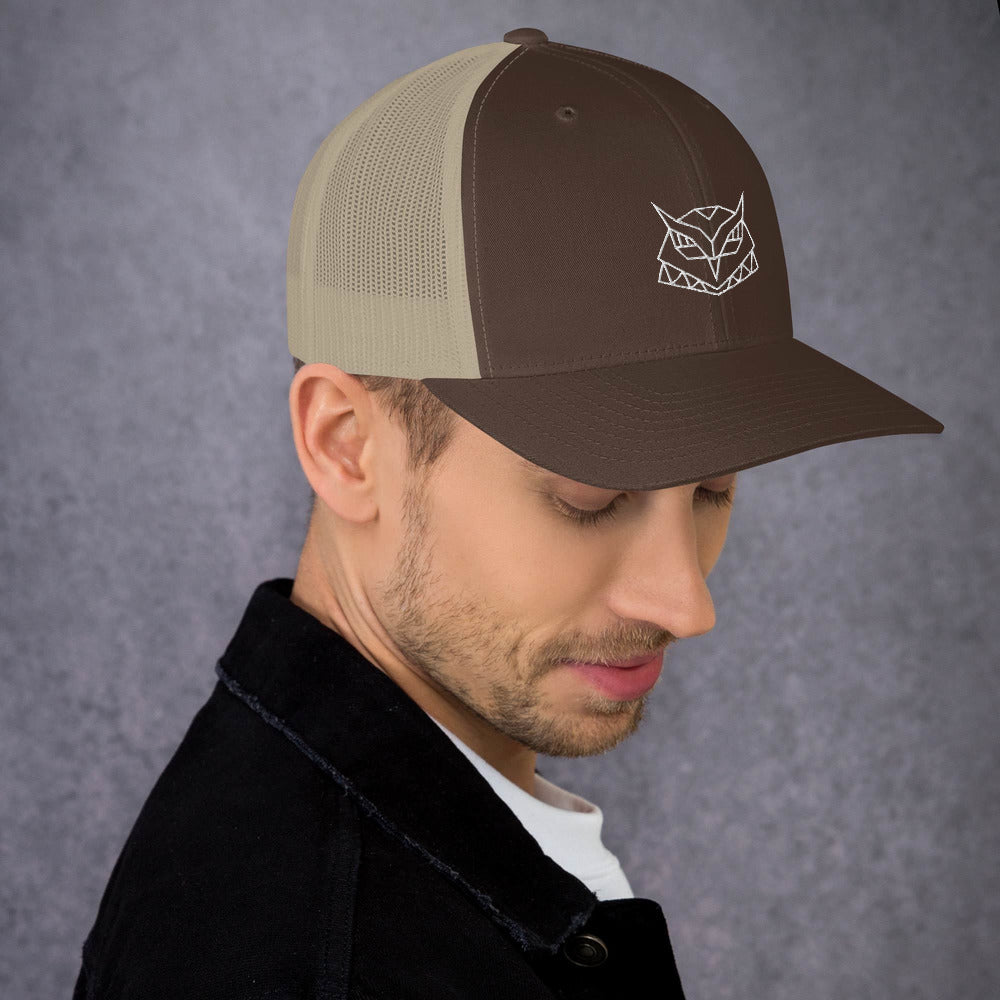 Casquette Trucker - HIBOUX ORIGAMI