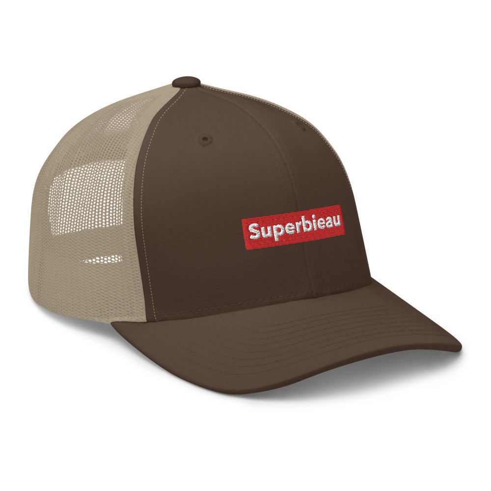 Casquette trucker - "SUPERBIEAU"