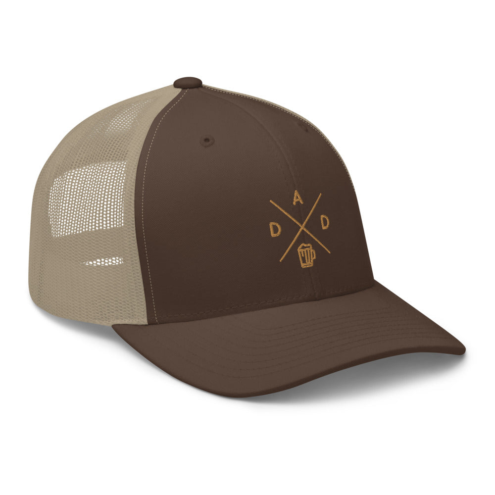 Casquette Trucker brodée - "DAD"