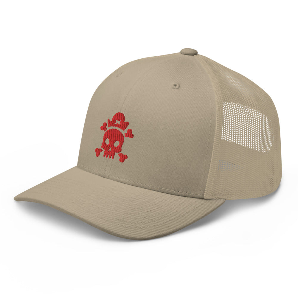 Casquette Trucker - Tête de mort