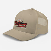 Casquette Trucker brodée - "Made in Belgium with love"