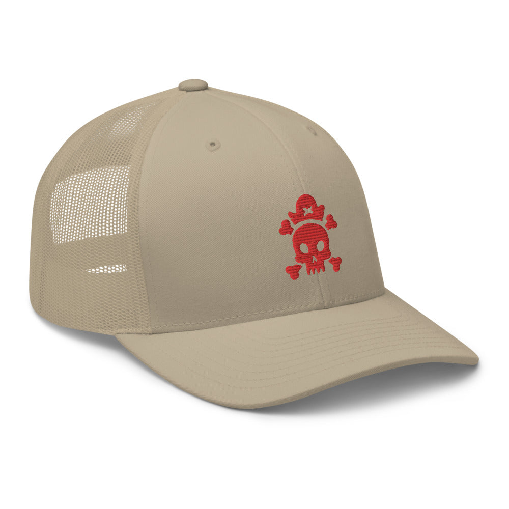 Casquette Trucker - Tête de mort