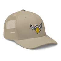 casquette belge à motifs beer