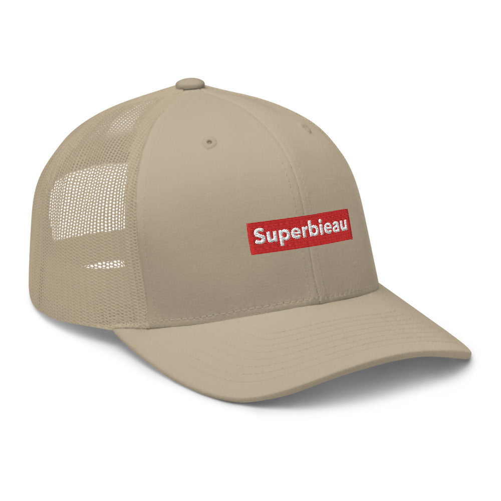 Casquette trucker - "SUPERBIEAU"
