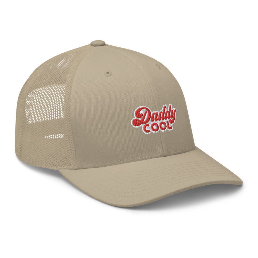 casquette trucker avec logo daddy cool