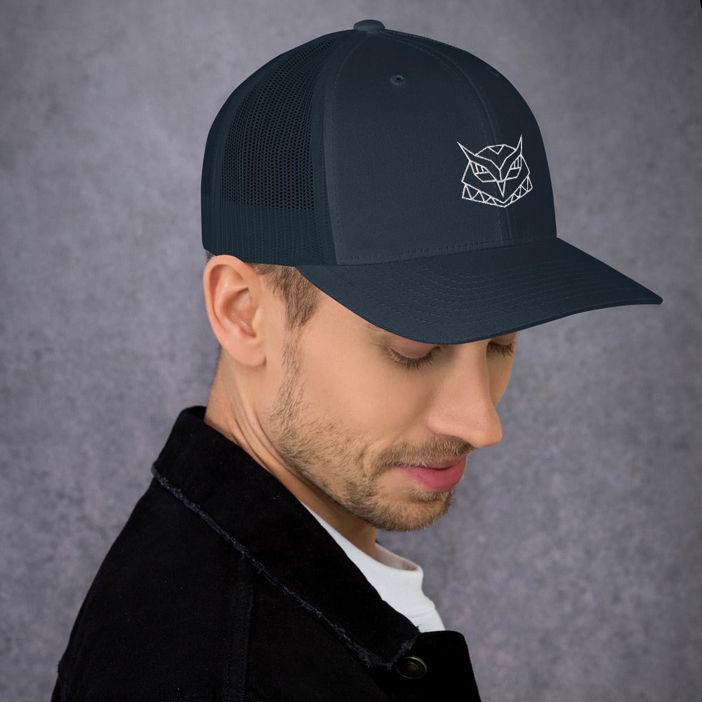 Casquette Trucker - HIBOUX ORIGAMI