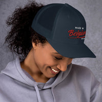 Casquette Trucker brodée - "Made in Belgium with love"