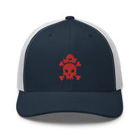 Casquette Trucker - Tête de mort