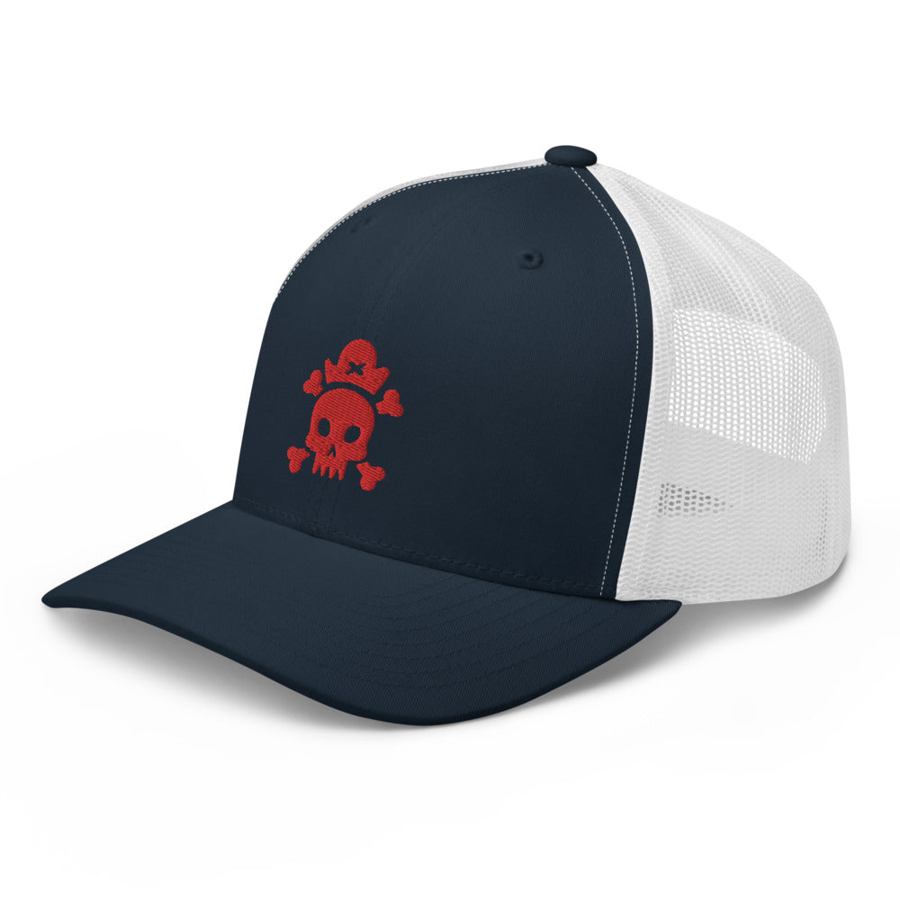 Casquette Trucker - Tête de mort