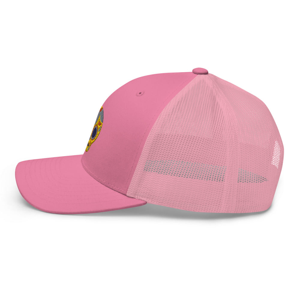 Casquette Trucker - Tête de mort mexicaine