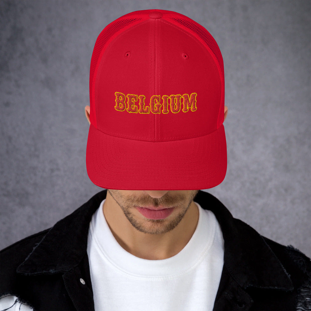 Casquette BELGIUM style Trucker