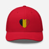 Casquette COEUR BELGE style Trucker