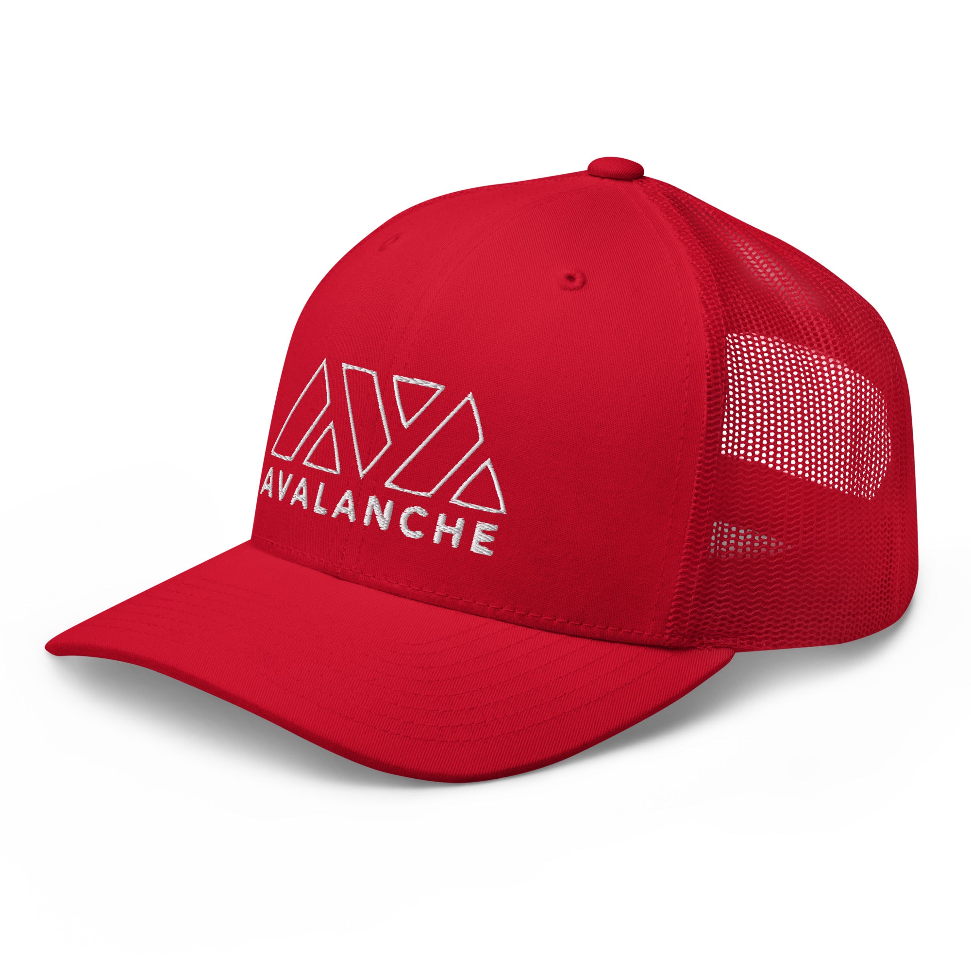 Casquette Trucker - AVAX AVALANCHE -  from chtmboutique by chtmboutique - avalanche, avax, crypto