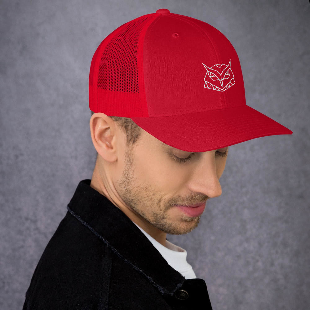 Casquette Trucker - HIBOUX ORIGAMI