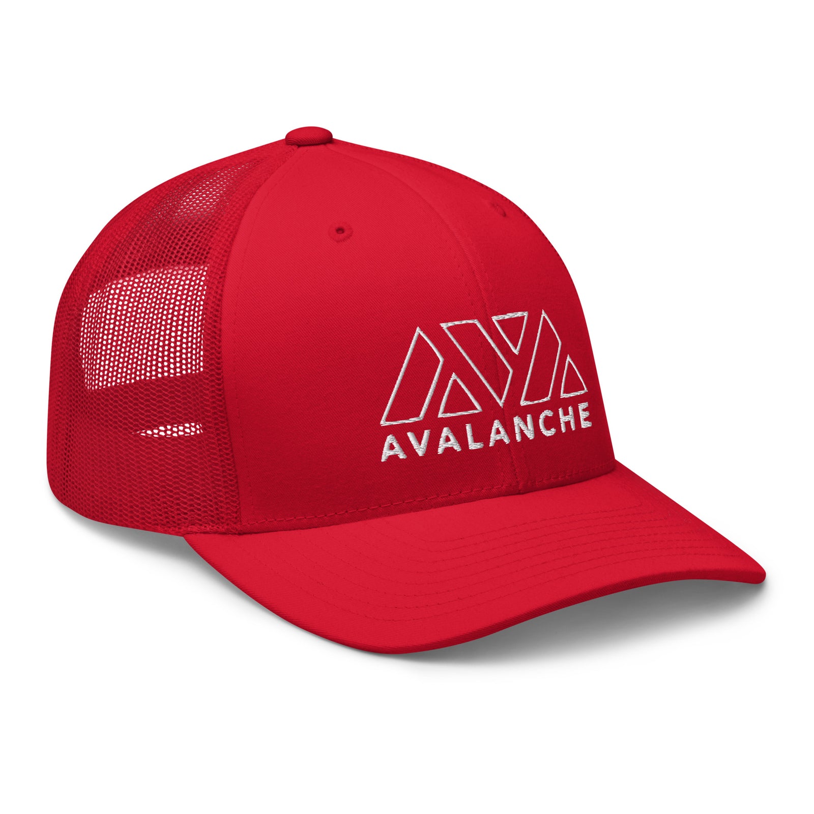 Casquette Trucker - AVAX AVALANCHE -  from chtmboutique by chtmboutique - avalanche, avax, crypto
