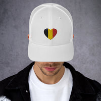 Casquette Femme Belge Trucker – Cœur Belge