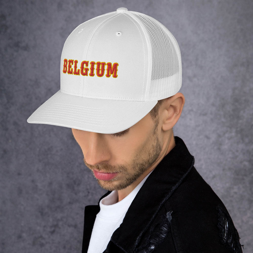 Casquette BELGIUM style Trucker
