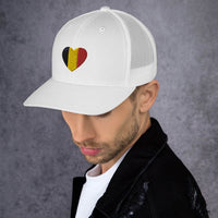 Casquette Femme Belge Trucker – Cœur Belge