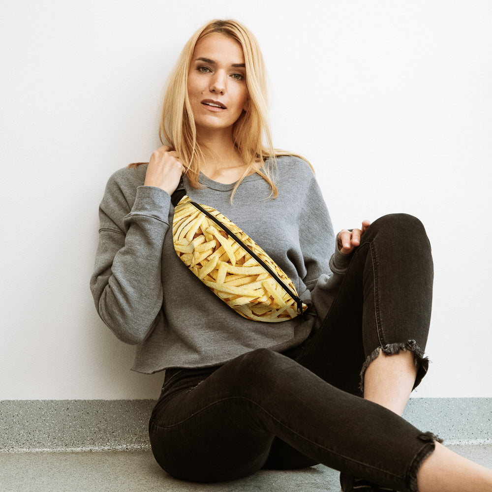 Sac Banane Belge - Une grande frite mayo svp ! -  from chtmboutique by chtmboutique - BELGE, FEED, FRITES, MOULES