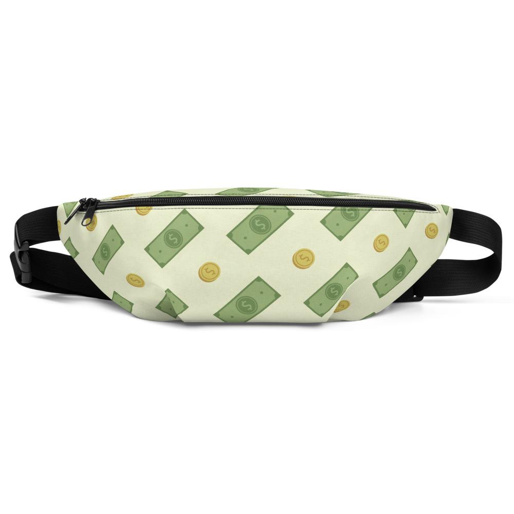 Sac banane motif money billets