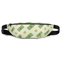 Sac banane motif money billets