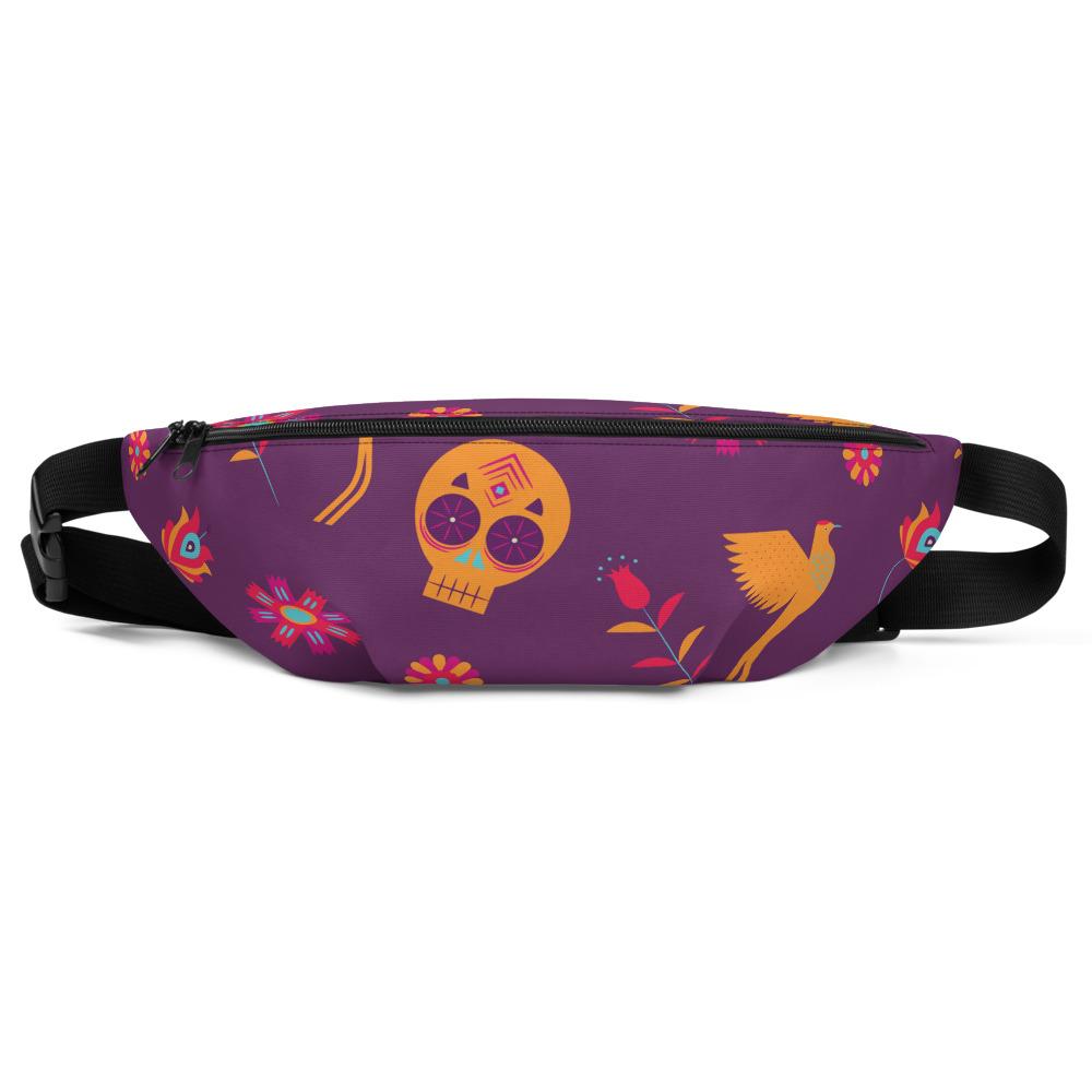 Sac Banane - TÊTES DE MORTS MEXICAINES -  from chtmboutique by chtmboutique - MEXICAIN, SAC BANANE, TETES DE MORTS