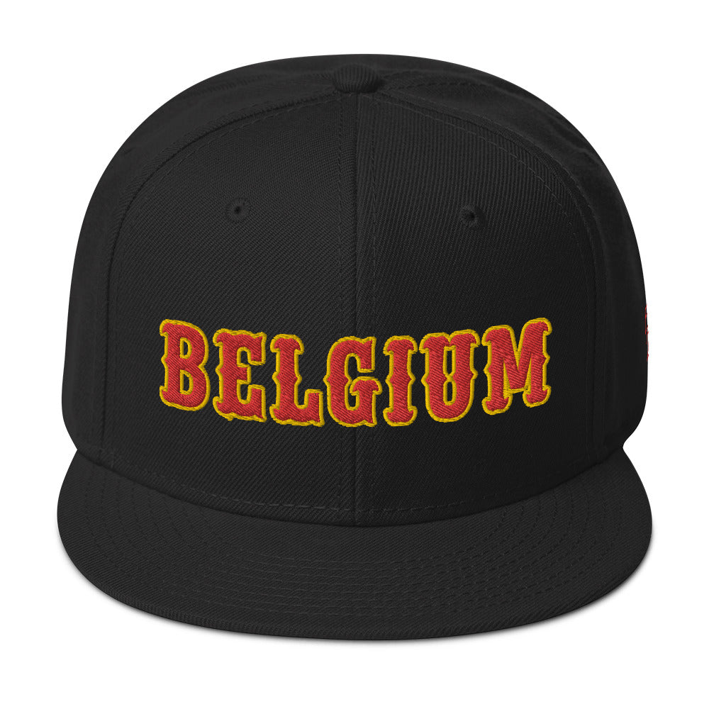 Casquette BELGIUM (Snapback)