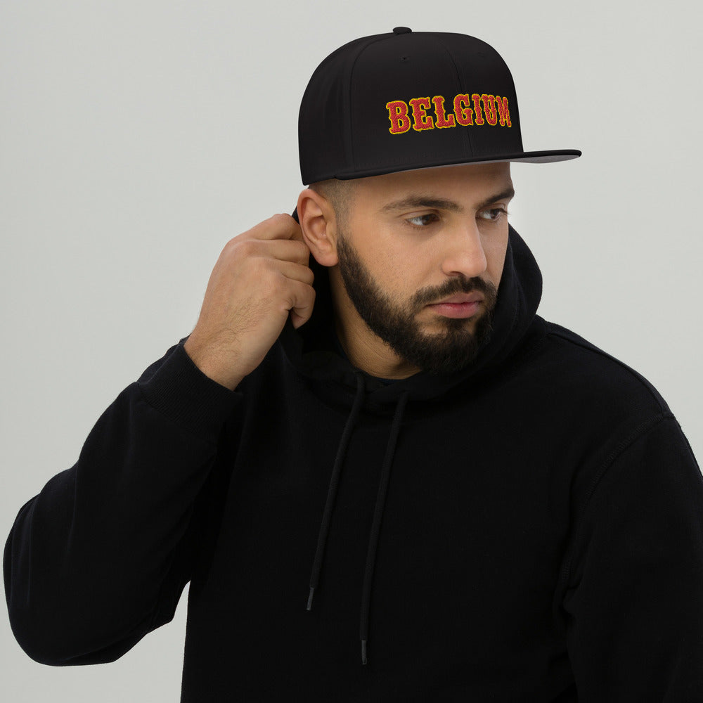 Casquette BELGIUM (Snapback)