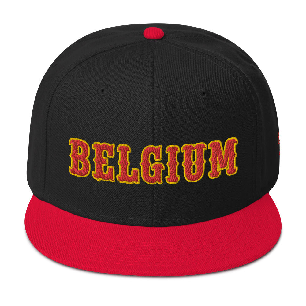 Casquette BELGIUM (Snapback)
