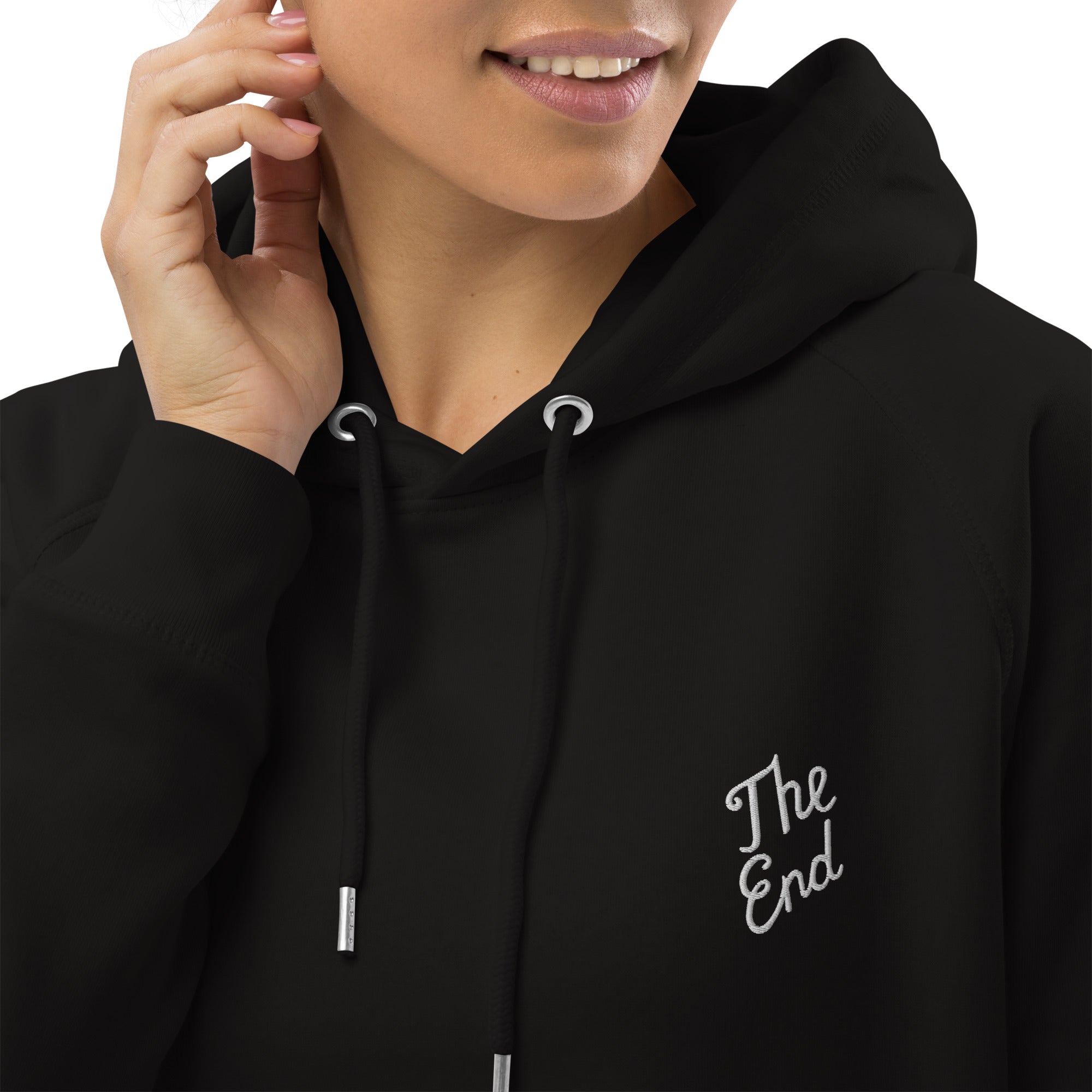 Pull à capuche unisexe - "THE END" -  from chtmboutique by chtmboutique - broderie, cinema, THE END