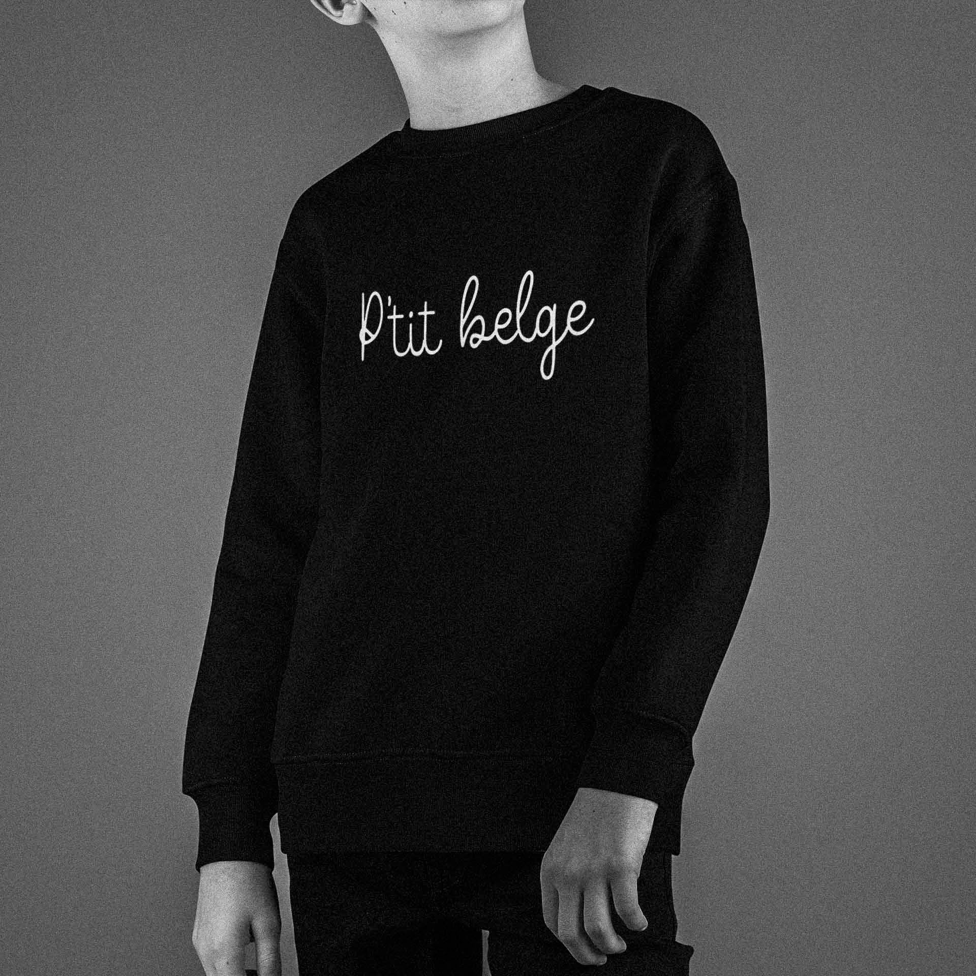 sweat enfant ptit belge