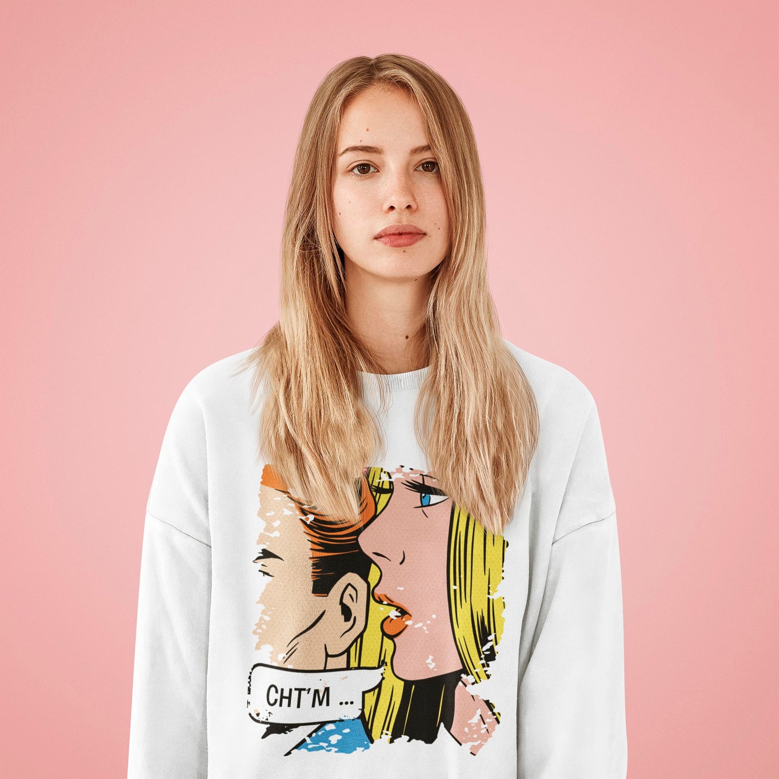 Pull femme - Cht'm "COMICS"