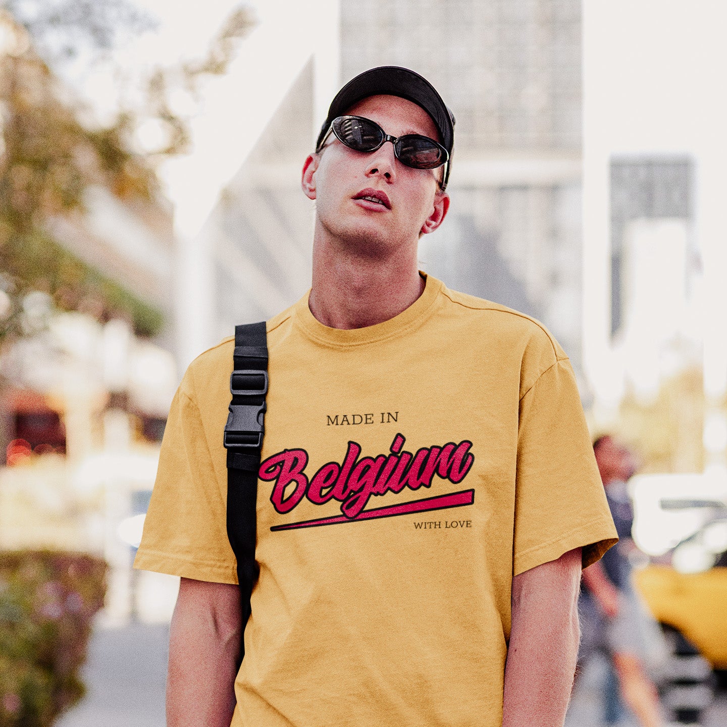 T-Shirt design belge avec amour